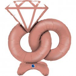 Globo Anillos Standup de 99cm