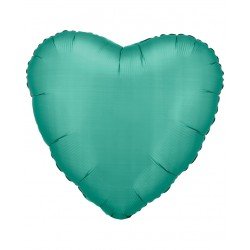 Globo Corazón Verde Jade...