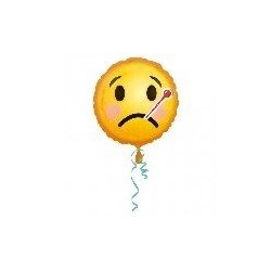 Globo Emoji Enfermo 45 cm (...
