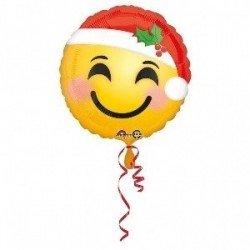 Globo Emoji Santa Claus de...