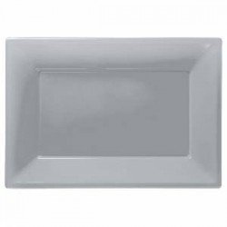 Bandeja Plata Rectangular...