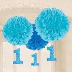 Fluffy Pompom Colgantes...