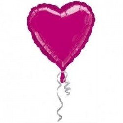 Globo Corazon Fucsia de...