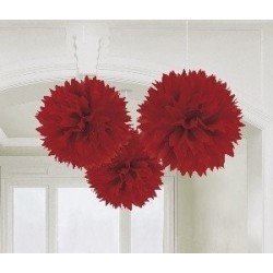 Fluffy PomPom Colgante...
