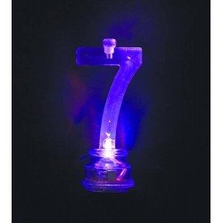 Vela Número 7 de luz led.