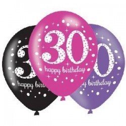 Globos Happy Birtdhay 30...