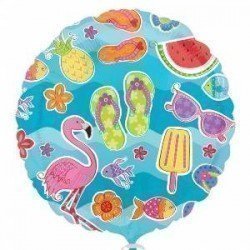 Globo Flamencos Tropical 45...