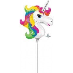Globo Unicornio palito