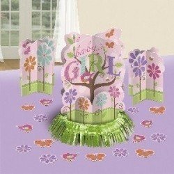 Kit Decoracion Mesa Baby Pink