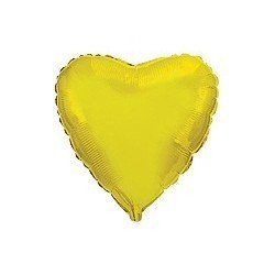 Globo Corazón Dorado/Oro de...