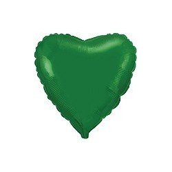 Globo Corazón Verde de 78cm...