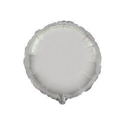 Globo Círculo Plata de 78cm...