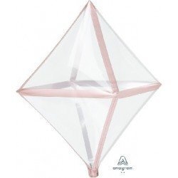 Globo transparente Rombo...