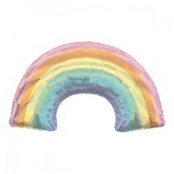 GLOBO FORMA ARCOIRIS PASTEL...