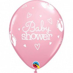 Globos Rosa pastel Baby...