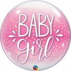 Globo Burbuja Baby Girl...