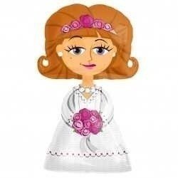 Globo Foil Andador Boda...