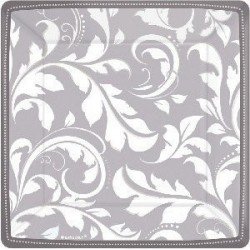 PLATOS (8) 17,4 cm en plata