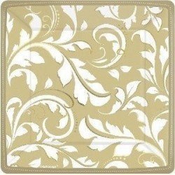 PLATOS (8) 17,4 cm en Oro