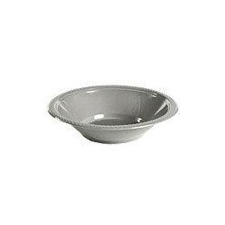 BOWL 355ml COLOR PLATA (10 ud)