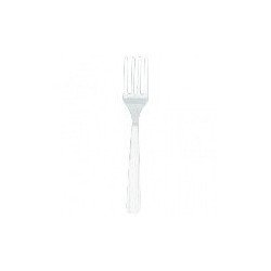 TENEDOR COLOR BLANCO (10 ud)