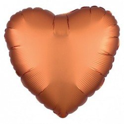 Globo Corazon color satin...