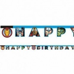 Guirnalda Vengadores "Happy...