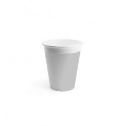 Vasos de Cartón color Gris...