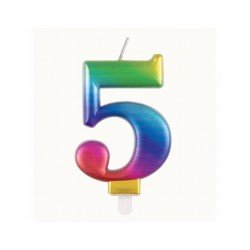 Vela Multicolor Nº5