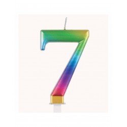 Vela Multicolor Nº7