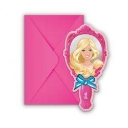 Invitaciones Barbie Magic (6)