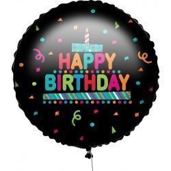 Globo foil Happy Birthday...